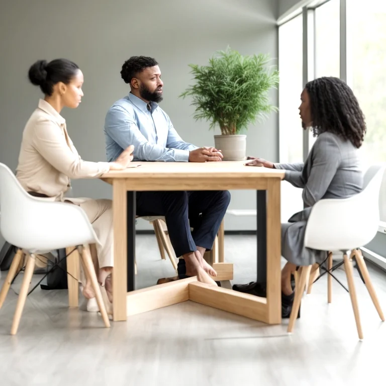 Mindful executive seminar in session